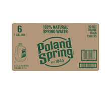 100% Natural Spring Water, 1 gal., 6 pack