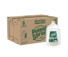 100% Natural Spring Water, 1 gal., 6 pack