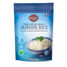 Arroz jazmín Thai Hom Mali de Wellsley Farms, 8 libras.