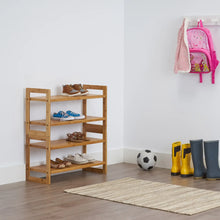 TRINITY Bamboo 2-tier Shoe Rack, 2-pack