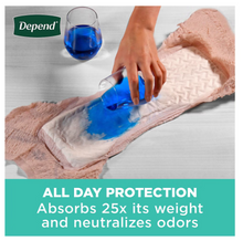 Depend Fresh Protection Adult Incontinence Underwear for Women, Medium - Blush, 88 ct.