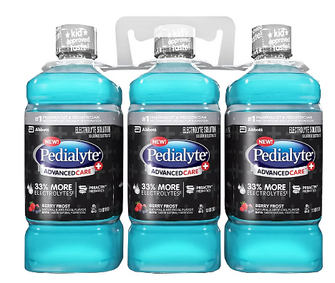 Pedialyte Advanced Care+ Liter Pack - Berry Frost, 3 ct./1 Liter