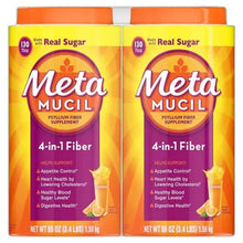 Metamucil Fiber 4-In-1 Psyllium Fiber Supplement Powder, Orange (55 Oz., 2 Pk.) - Brands For Less USA