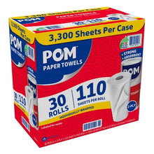 POM Individually Wrapped 2-Ply Paper Towels (110 Sheets/Roll, 30 Rolls) - Brands For Less USA