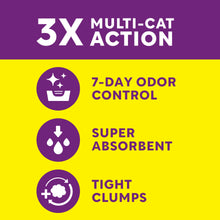 Scoop Away Multi Cat Litter With Meadow Fresh Scent, 38 lb. Box