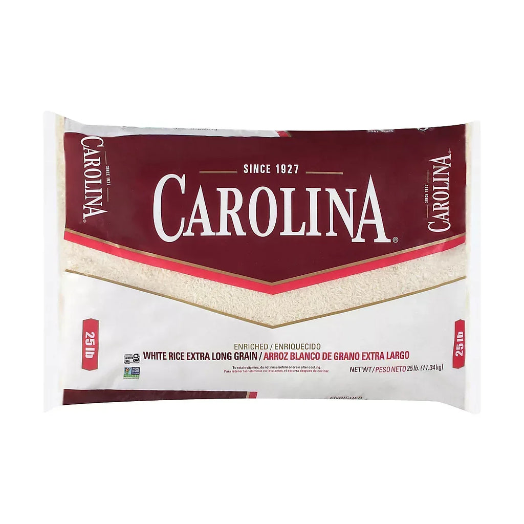 Carolina Enriched Extra Long Grain White Rice, 25 lbs.– Brands For Less USA