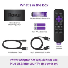 Roku Express HD Streaming Device with High-Speed HDMI Cable, Standard Remote (No TV Controls) and Fast Wi-Fi - Brands For Less USA
