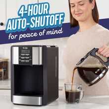 Mr. Coffee 12 Cup Programmable Coffee Maker with 3-Way to Brew System