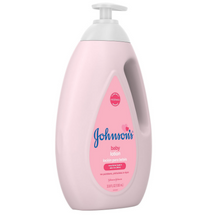 Johnson's Moisturizing Pink Baby Lotion with Coconut Oil, 33.8 fl. oz