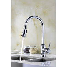 Grifo de cocina monomando extraíble ANZZI Sails - Cromado