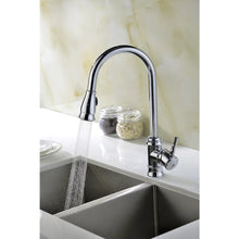 Grifo de cocina monomando extraíble ANZZI Sails - Cromado