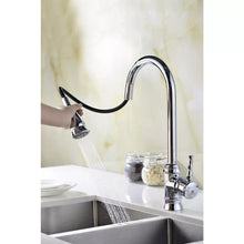 Grifo de cocina monomando extraíble ANZZI Sails - Cromado