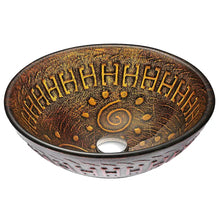 ANZZI Opus Bathroom Sink - Lustrous Brown