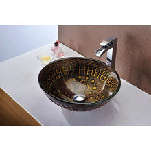 Lavabo ANZZI Opus - Marrón brillante