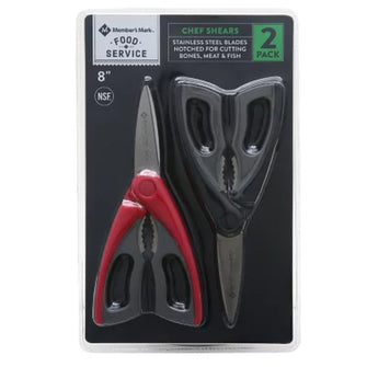 Member'S Mark 8" Chef Shears with Ergonomic Handle (2 Pk.)