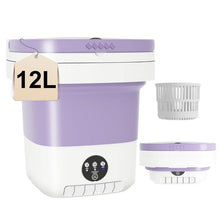 Pentantan 12L Portable Washing Machine, Mini Foldable Washer for Apartment, Camping, RV, Travel, Underwear, Socks