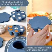 Little Twig Freezable Teether Set Steel Blue - Brands For Less USA