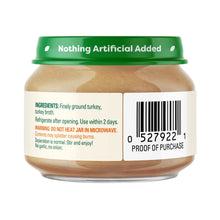 (12 pack) Beech-Nut Stage 1 Turkey & Turkey Broth Baby Food, 2.5 Oz Jar