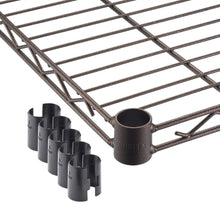 TRINITY Bronze Rolling Garment Rack