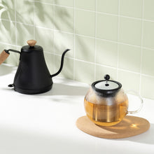 Bodum 8-Cup Electric Gooseneck Kettle, Black with Automatic Shut-off