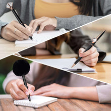 WEMATE 8Pcs Set for Journaling, Glitter Fancy Pens Gifts for Women, Office Black