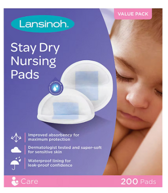 Lansinoh Disposable Stay Dry Nursing Pads