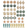 Member's Mark Coastal Shatterproof Ornament Collection, 52 Count