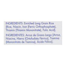 Arroz enriquecido de grano extra largo Mahatma, 25 libras.