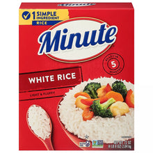 Arroz blanco instantáneo Minute, sin gluten, 72 oz.