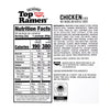 Nissin Top Ramen Chicken Instant Noodles, Ready in Minutes, Cup Noodles, 48 pk./3 oz.