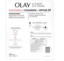 Olay Ultimate Niacinamide + Hyaluronic + Peptide Eye Cream, 0.5 oz., 2 pk.