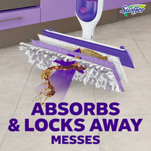 Swiffer Power Mop Kit with Refill, Unscented, 1 Handle + 1 solution & 2 Pads