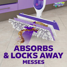 Swiffer Power Mop Kit with Refill, Unscented, 1 Handle + 1 solution & 2 Pads