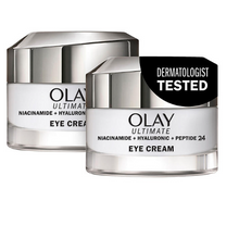 Olay Ultimate Niacinamide + Hyaluronic + Peptide Eye Cream, 0.5 oz., 2 pk.