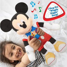 Disney Junior Mickey Mouse Funhouse Singing Fun Mickey Mouse 13 Inch Lights and Sounds Feature Plushie, Sings The Wiggle Giggle Song Baby and Toddler Toys