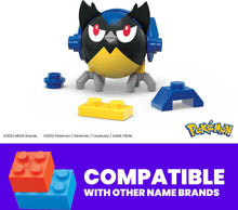 MEGA Pokemon Building Toy Kit Rookidee (15 Pieces) with 1 Action Figure and Ball for Kids