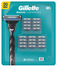 Gillette Mach3 Men's Razor Blades, 20 ct.