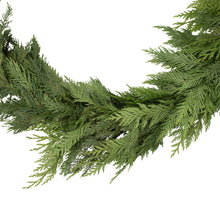 15' Fresh Western Red Cedar Garland