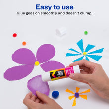Avery Glue Stic, White Glue Sticks, 1.27 oz, 6 Total (98073)