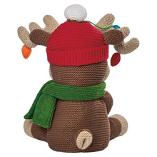 16.5-19.6" Knit Holiday Shelf Sitters, Set of 2