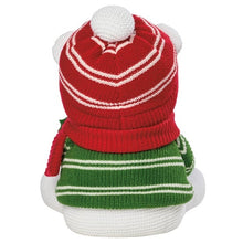 16.5-19.6" Knit Holiday Shelf Sitters, Set of 2