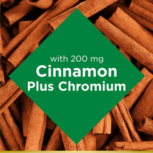 Nature's Bounty Cinnamon Supplement + Chromium; 2000 mg; 60 Capsules