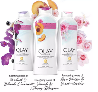 Olay Fresh Outlast Body Wash with Vitamin B3 Complex, 23.6 fl. oz., 3 pk.