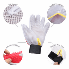 Marchul Soft Pet Grooming Gloves Hair Remover Deshedding for Cats, Dogs, Rabbits and Horses