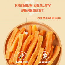 Pawmate Sweet Potato Dog Treats, Promote Digestion Soft Chews for All Dogs, 30 ct Packet