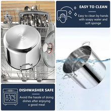 Coliware 12QT Stainless Steel Stock Pot with Glass Lid, 18/10 Food-Grade Material, 3-Ply Bottom, Induction Compatible, Dishwasher Safe - Brands For Less USA