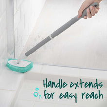 Scotch-Brite Extendable Tub & Tile Scrubber Kit, 1 Handle and 3 Non-Scratch Scrubber Pads