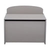 Delta Children MySize Deluxe Toy Box - Grey