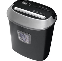 Honeywell 9112 Cross-Cut Paper Shredder, 12 Sheet Capacity - Black/Silver