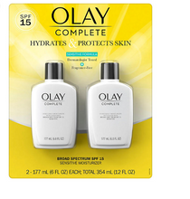 Olay Complete Sensitive Moisturizer with SPF15, 6 oz., 2 ct.